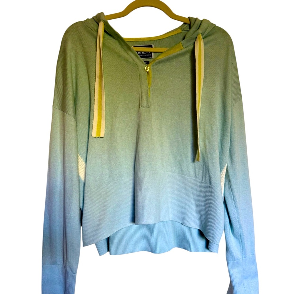 BAM Bamboo Clothing Elite Seaford Knit Hoodie Sweatshirt‎ Size Small Gorpcore